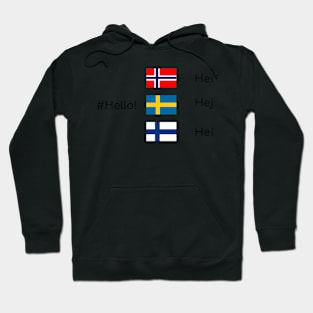 Hello Scandinavians Hoodie